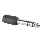 Adaptador Plug 6.5 Estéreo A Jack 3.5 Estereo X 2 Unidades