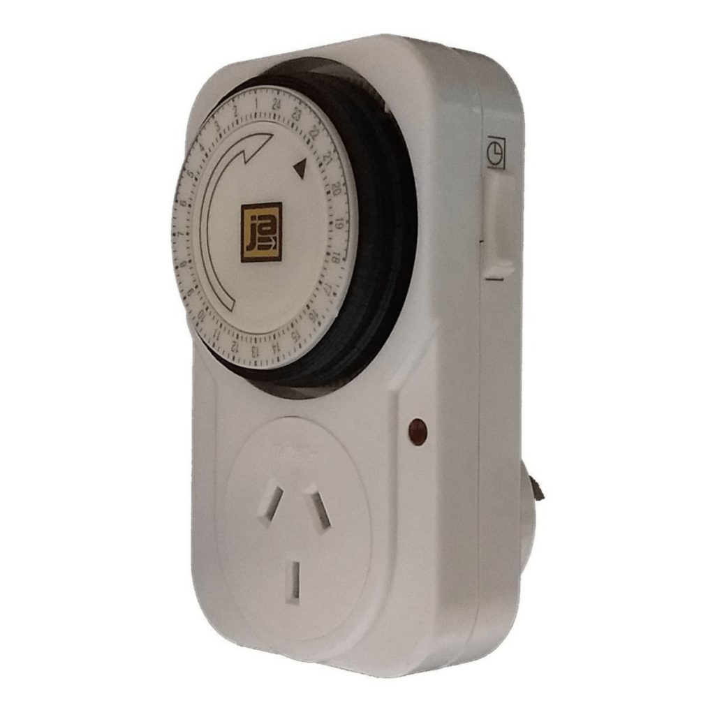 Timer Mecanico Analogico Programable Enchufe Reloj – Hipercom