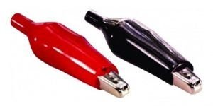 Pinza Cocodrilo 38mm Chico Aislada Electronica X 10 Unid