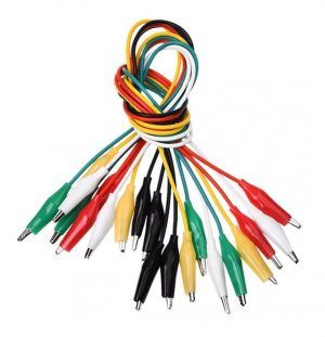 Juego De Cable Pinza Cocodrilo Conectores Clips Arduino
