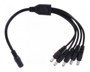 Splitter Pulpo Pulpito Alimentación Dc 1 A 5 Cctv Camara