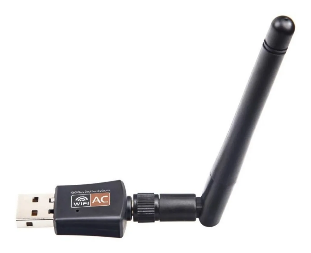 Adaptador Antena Wifi Usb 600mbps 2.4ghz + 5ghz Doble Banda - Imagen 2