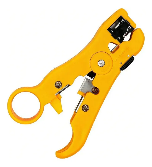Pinza Pelacable Rotativa Profesional Coaxil Rg 11/7/59/6 Utp