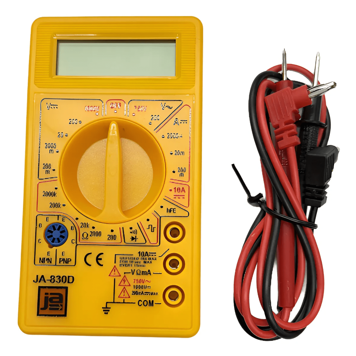 Tester Multimetro Digital Con Buzzer