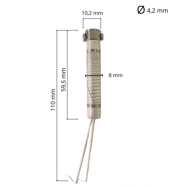 Resistencia Para Soldador Estaño Lapiz 40w Cautin - Imagen 2