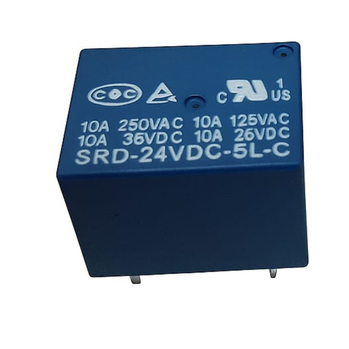 Rele Relay 24v Dc Simple Inversor 10a 250v Relee
