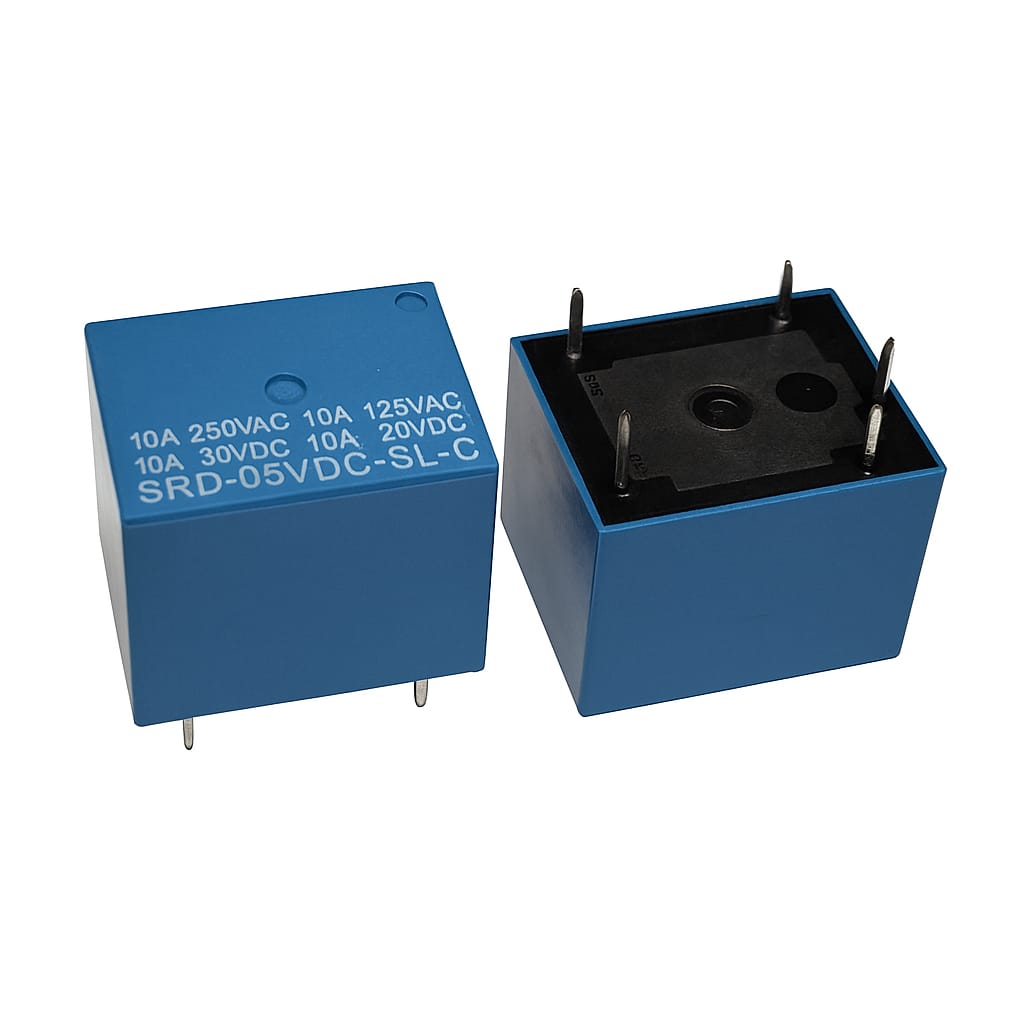 Rele Relay 5v Dc Simple Inversor 10a 250v Relee - Imagen 2