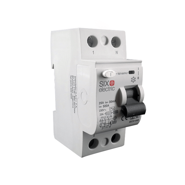 Jadeshay: Disyuntor Diferencial 40A 30mA Tipo A - Protección Contra Fugas, Sobrecarga Y Cortocircuitos (GYL10 2P, AC230V)