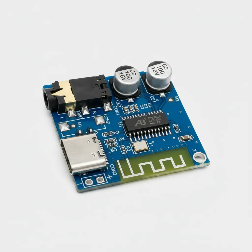 Modulo Placa Receptor Bluetooth Sin Perdidas Estereo 5v Mp3 Tipo C - Imagen 4