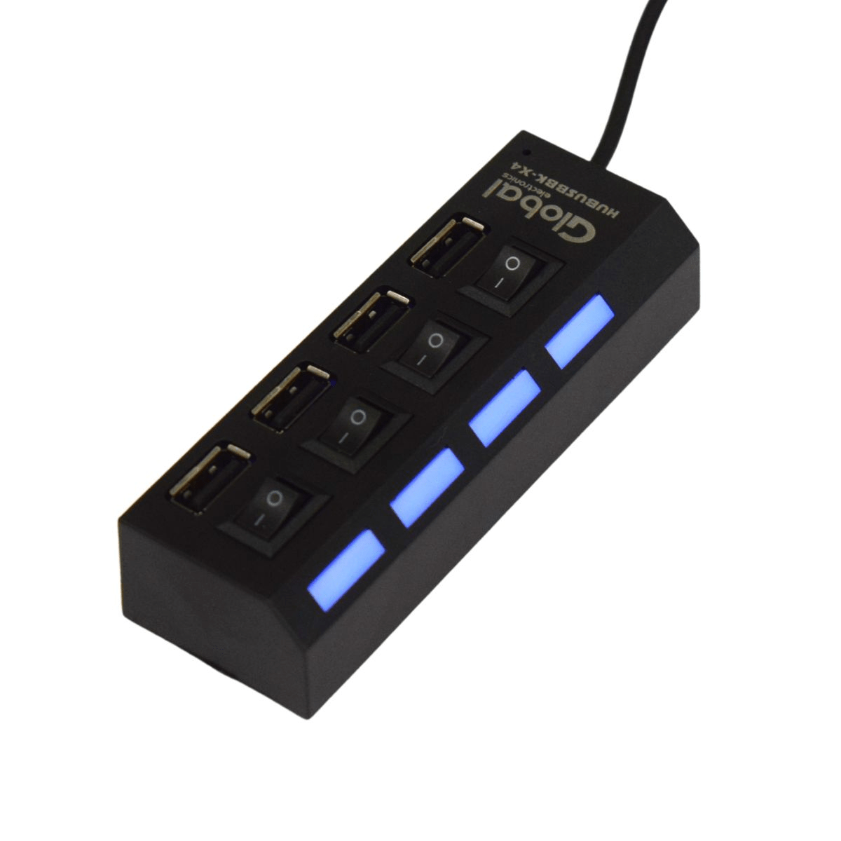 Hub Usb 2.0 4 Puertos Alta Velocidad Multiplicador Adaptador