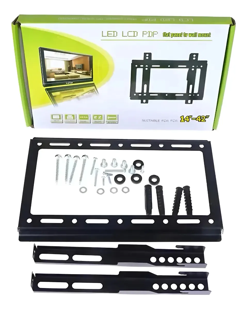 Soporte Tv Pantalla Plana 14 A 42 Vesa Led Lcd 25kg