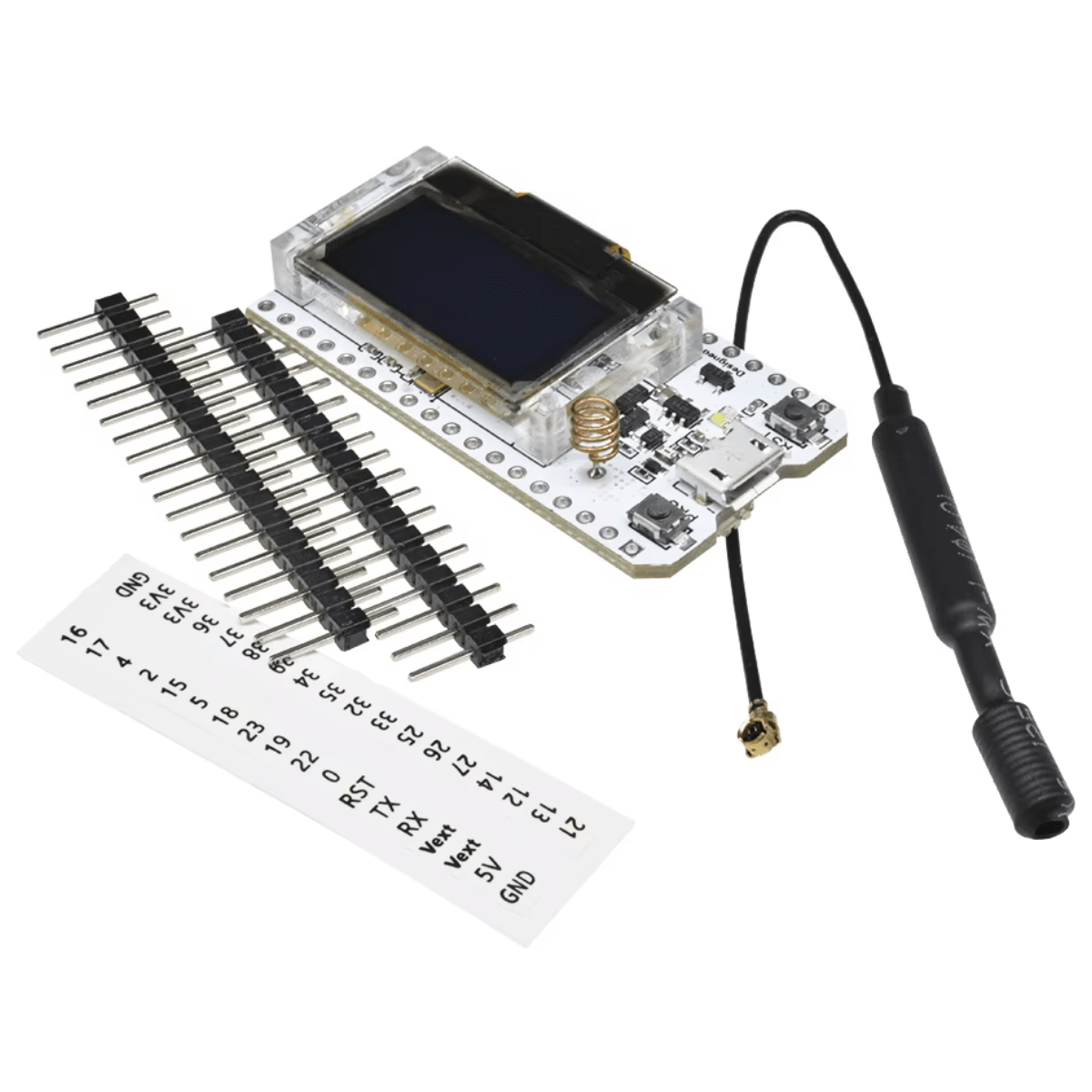 Modulo Lora Sx1276 Esp32 Display 0.96p Oled Wifi Bluetooth - Imagen 3
