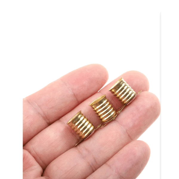 Portalampara Foquito Rosca E10 6v 12v Porta Lampara x 5 Dorado - Imagen 2