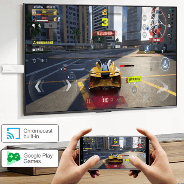 Tv Stick Android Tv Smart Tv 16gb 2gb 4k Ultra Hd Dongle - Imagen 3