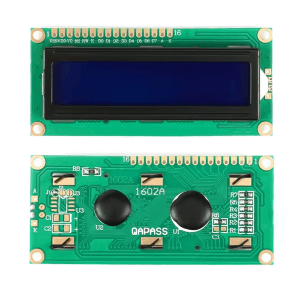 Display Lcd Arduino Lcd1602 Backlight Led Azul 16x2 - Imagen 2