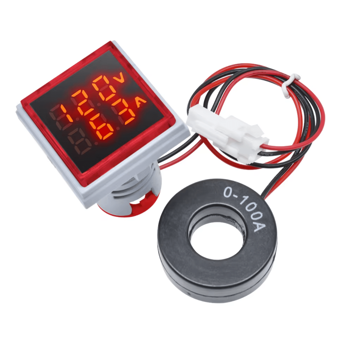 Voltimetro Amperimetro Digital 60-500v 0-100a Ca