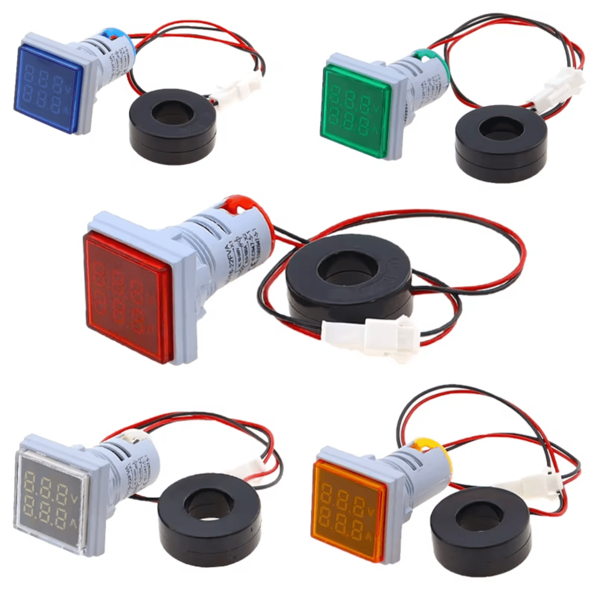 Voltimetro Amperimetro Digital 60-500v 0-100a Ca - Imagen 7