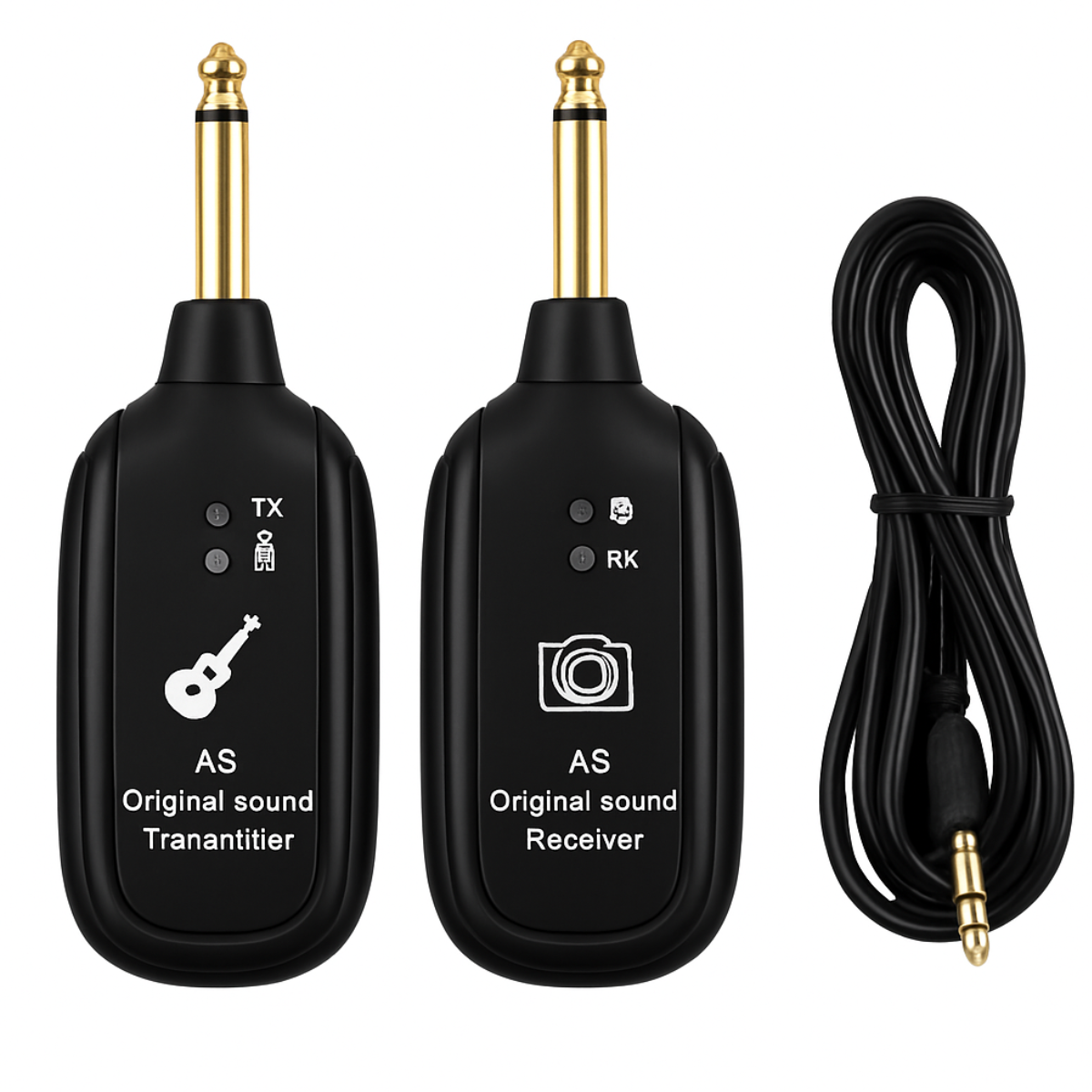 Transmisor Receptor Inalámbrico A8 Uhf Para Guitarra Y Bajo