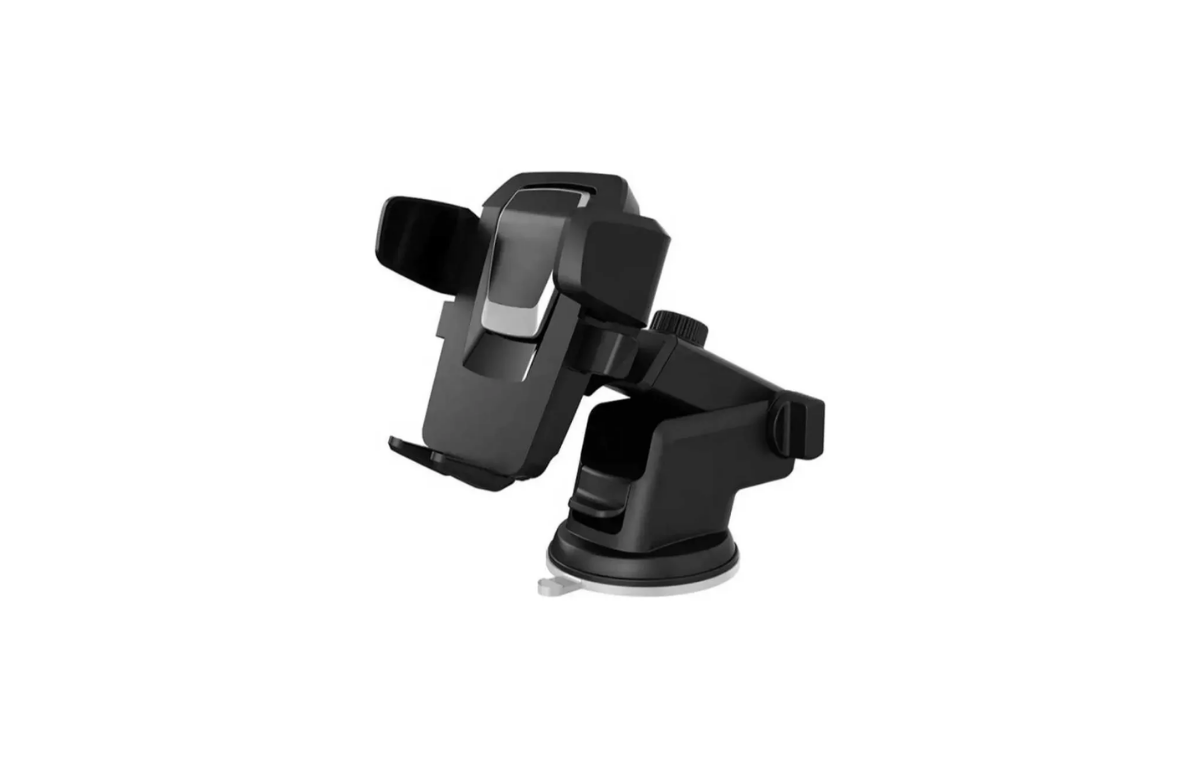 Soporte Celular Auto Parabrisas Tablero Ventosa Universal Negro