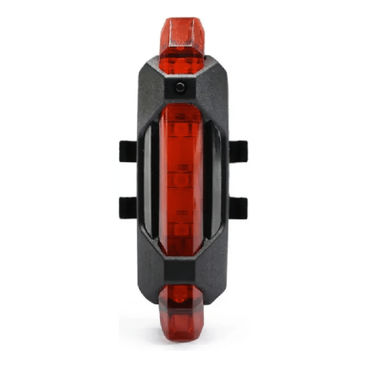 Luz Led Bicicleta De Seguridad Recargable Trasera Usb Roja