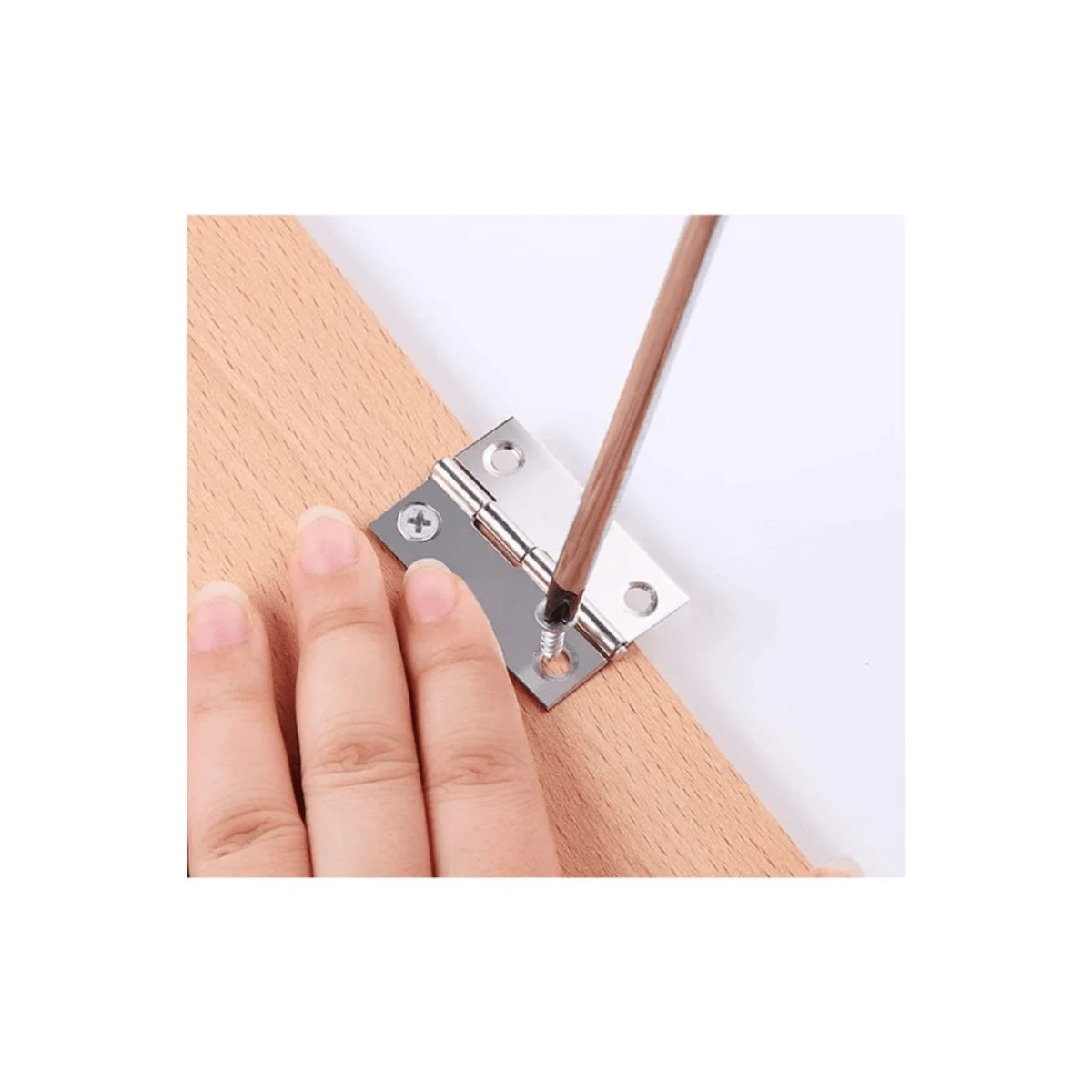 Bisagras Tipo Libro 5005 Hierro Pulido 2 Pulgadas X2 - Imagen 2