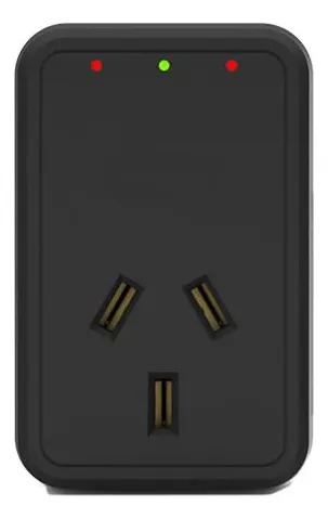 Estabilizador Protector De Tension Analogico Zurich Negro - Imagen 2