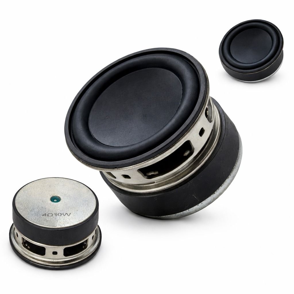 Parlante Multimedia 4 Ohms 10w Respuesto Parlante Bluetooth Negro