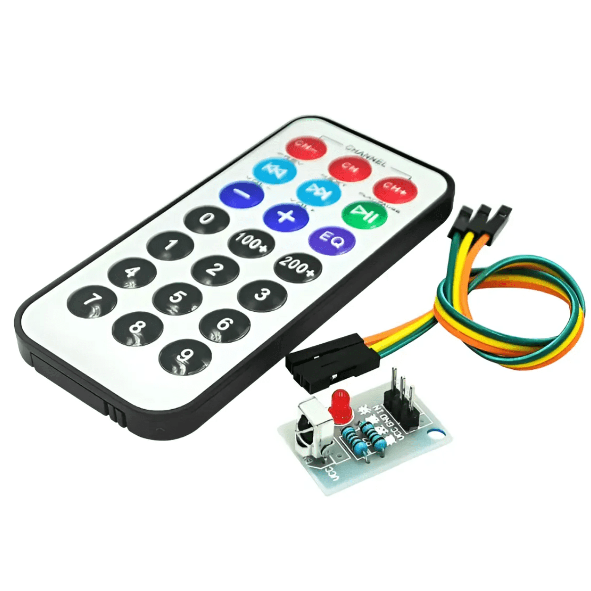 Control Remoto/receptor Kit Infrarrojo Hx1838
