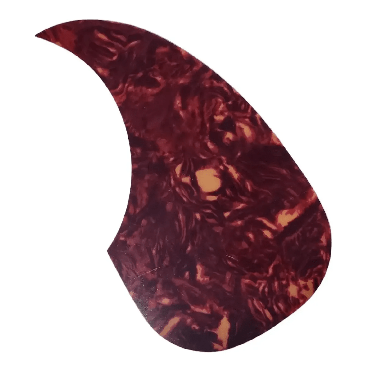 Pickguard Parche Acustica Pvc Gota Guitarra Autoadhesivo Bordo Marmolado