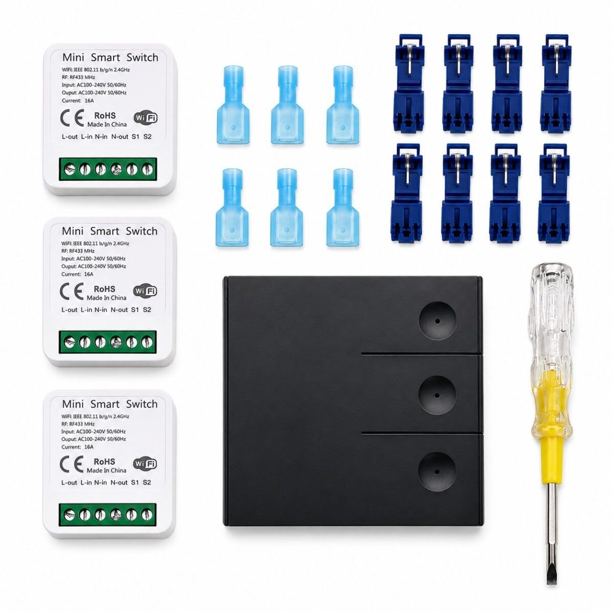 Kit Luces Inalambricas Luz Wifi Control Remoto 3 Canal