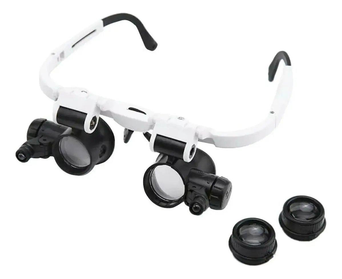 Lupa Led Trabajos Precisión Lentes Iluminación