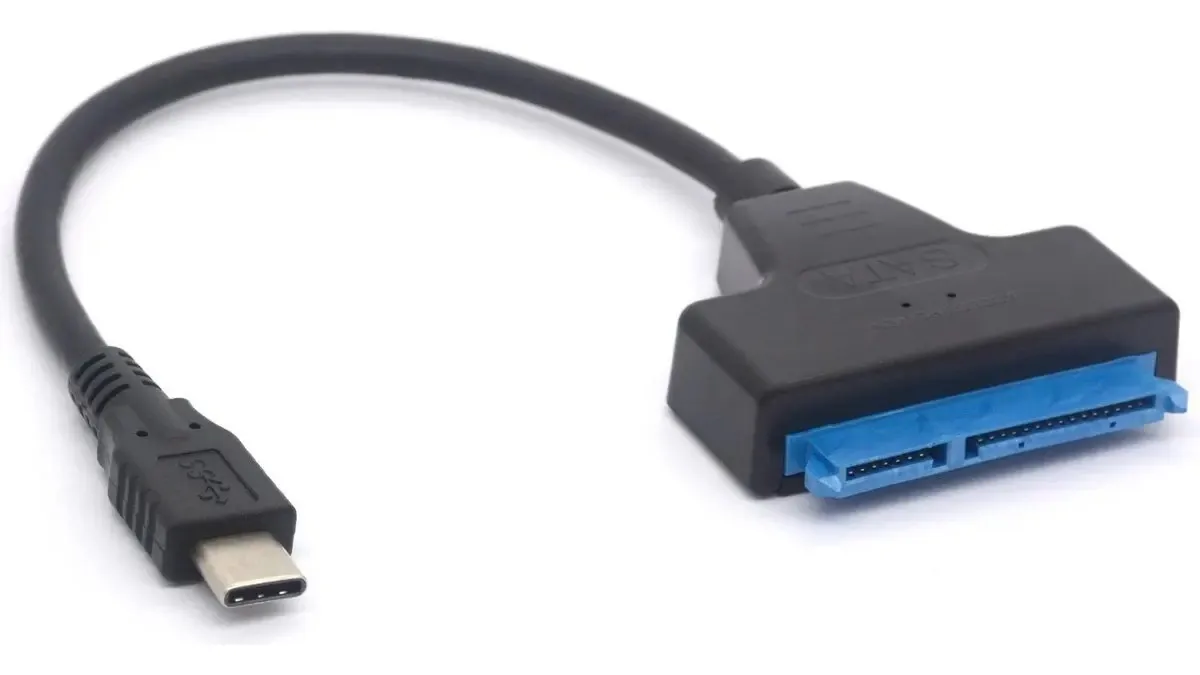 Adaptador Cable Sata A Usb 3.0 Usb-c Hd 2.5 Ssd Hdd