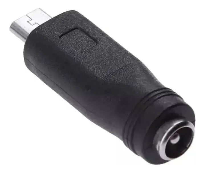 Adaptador Dc Plug 5.5 X 2.1 A Mini Usb Fuente Camara Gps
