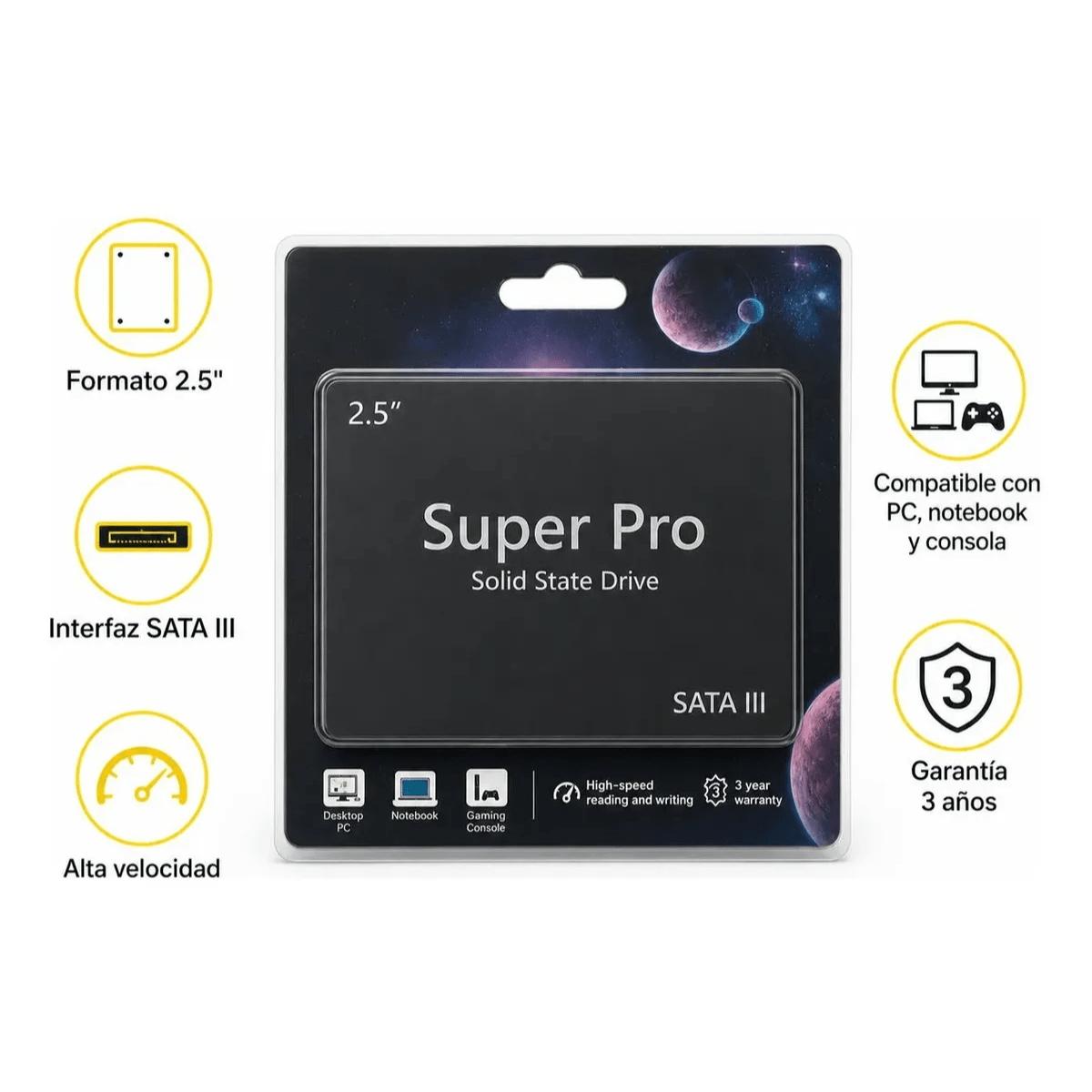 Disco Solido Ssd 2.5 240gb Sata 3 - Imagen 5