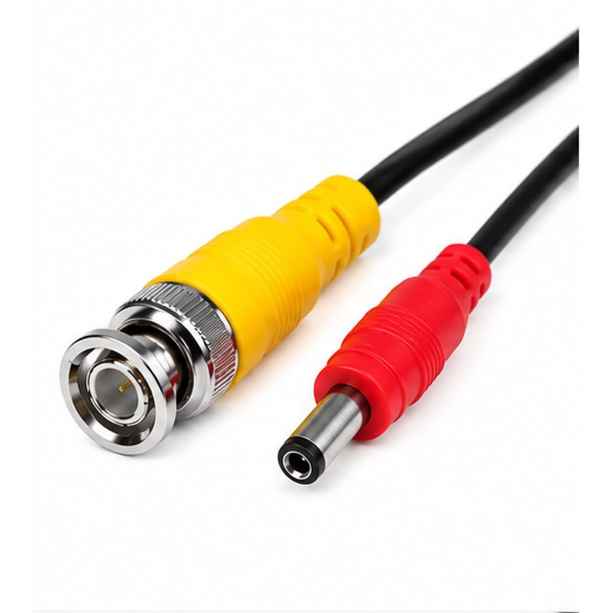 Cable Armado Bnc Dc Alimentacion Para Camara Cctv 18 Mts - Imagen 2