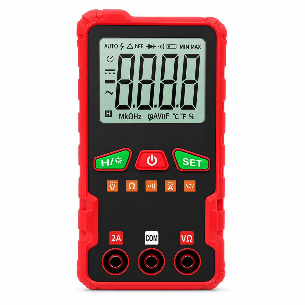 Tester Smart Mutimetro Digital Inteligence Linterna LCD NCV