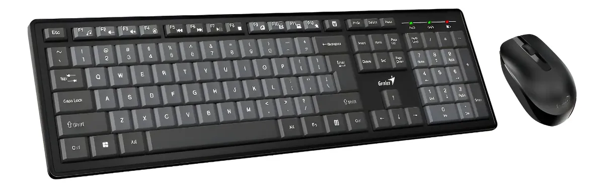 Kit Teclado y Mouse Genius KM-8200 Inalámbrico en Español