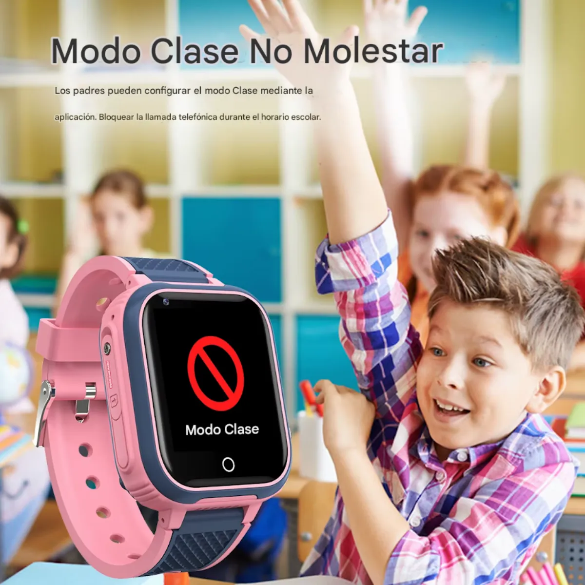 Smartwatch Hipercom 4g Lte Sport Para Niños - Imagen 7