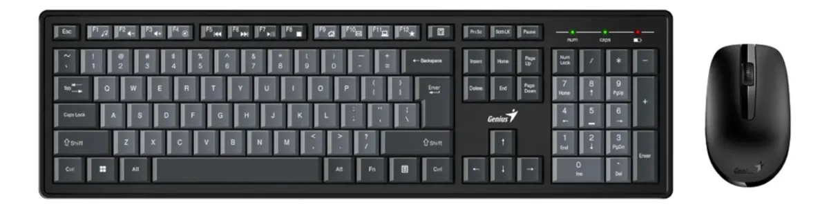Kit Teclado y Mouse Genius KM-8200 Inalámbrico en Español - Imagen 5