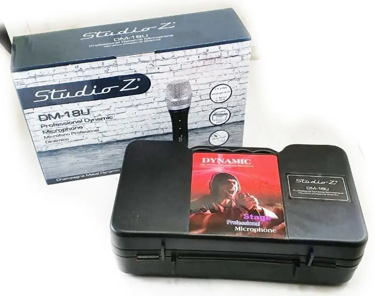 Micrófono Profesional Dinamico Studio Z Dm-18u