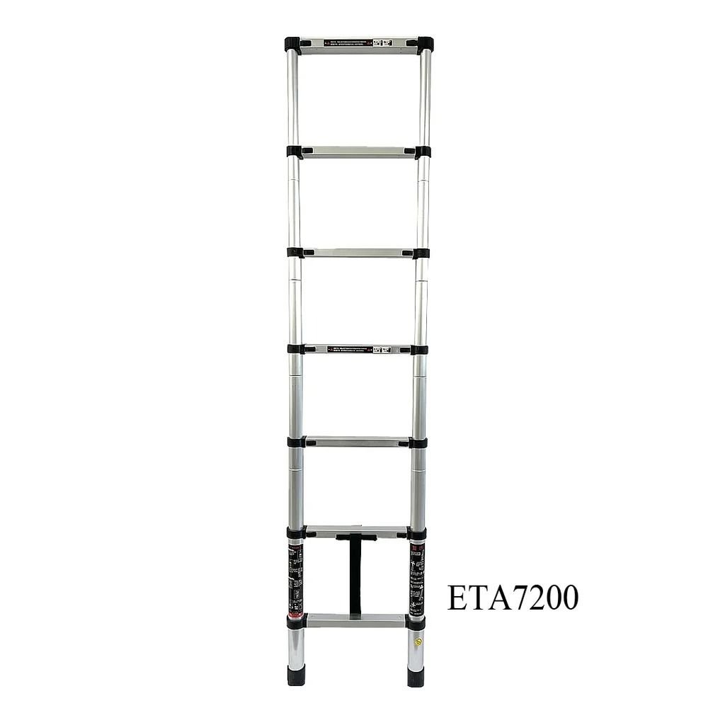 Escalera Telescópica Extensible 7 Escalones 2 Metros Ja