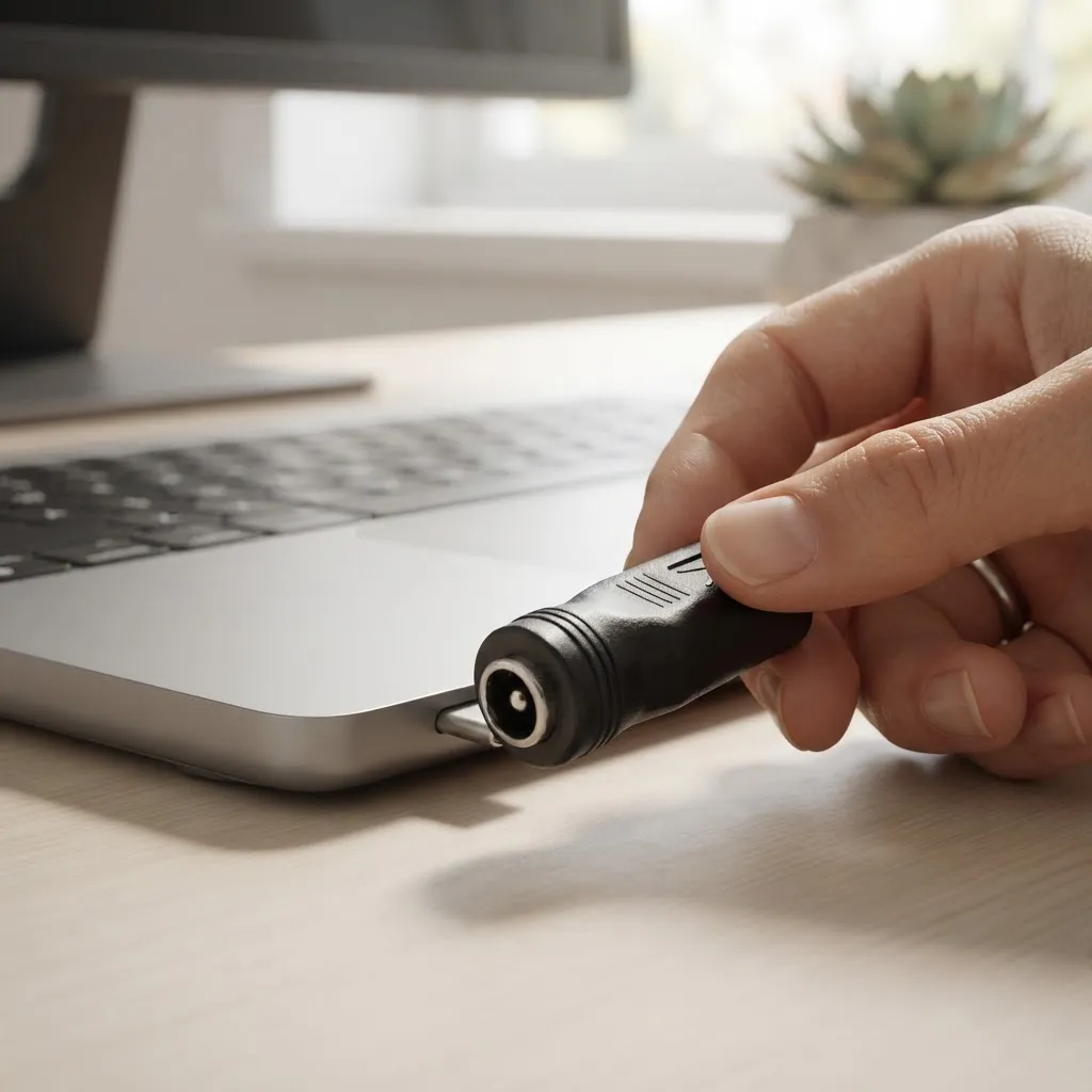 Adaptador Usb C Macho A 2.1 Dc Hembra - Imagen 2
