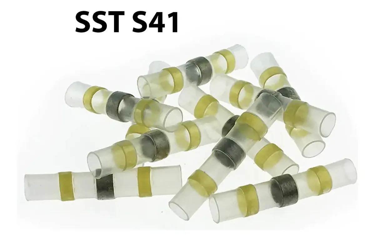 Conectores Empalme Termocontraible Estaño 4-6mm X 50u