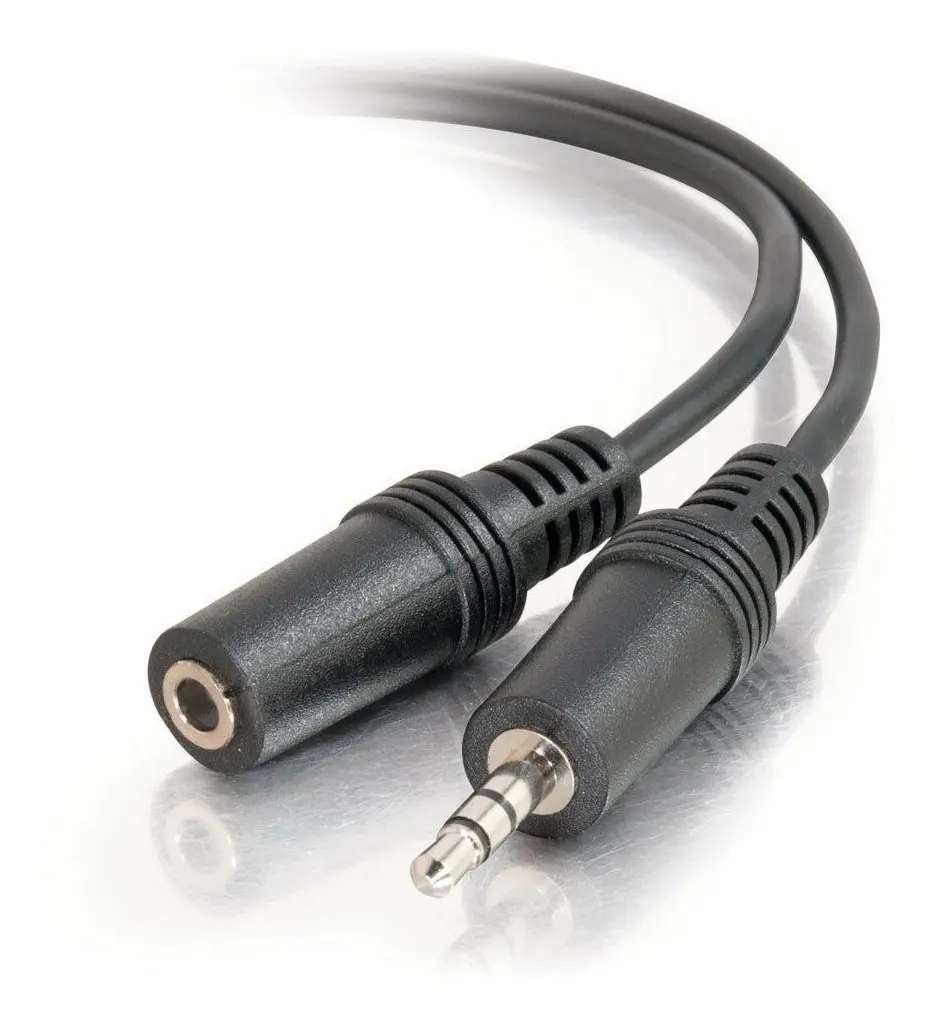 Cable Armado 3,5 Estéreo A Hembra 3.5 Estéreo 8m - Imagen 2